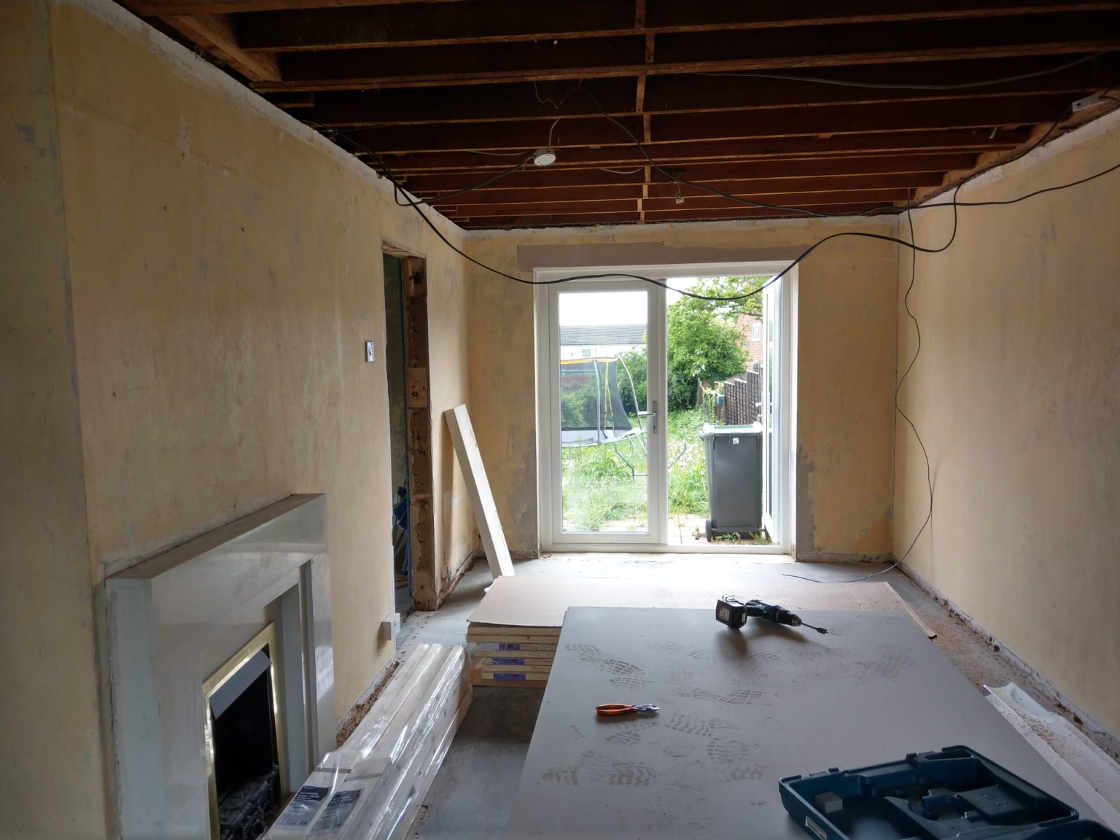 Lounge diner project before